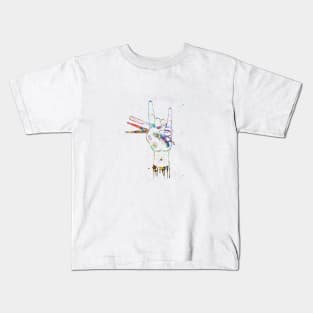 Barber Shop Art Kids T-Shirt